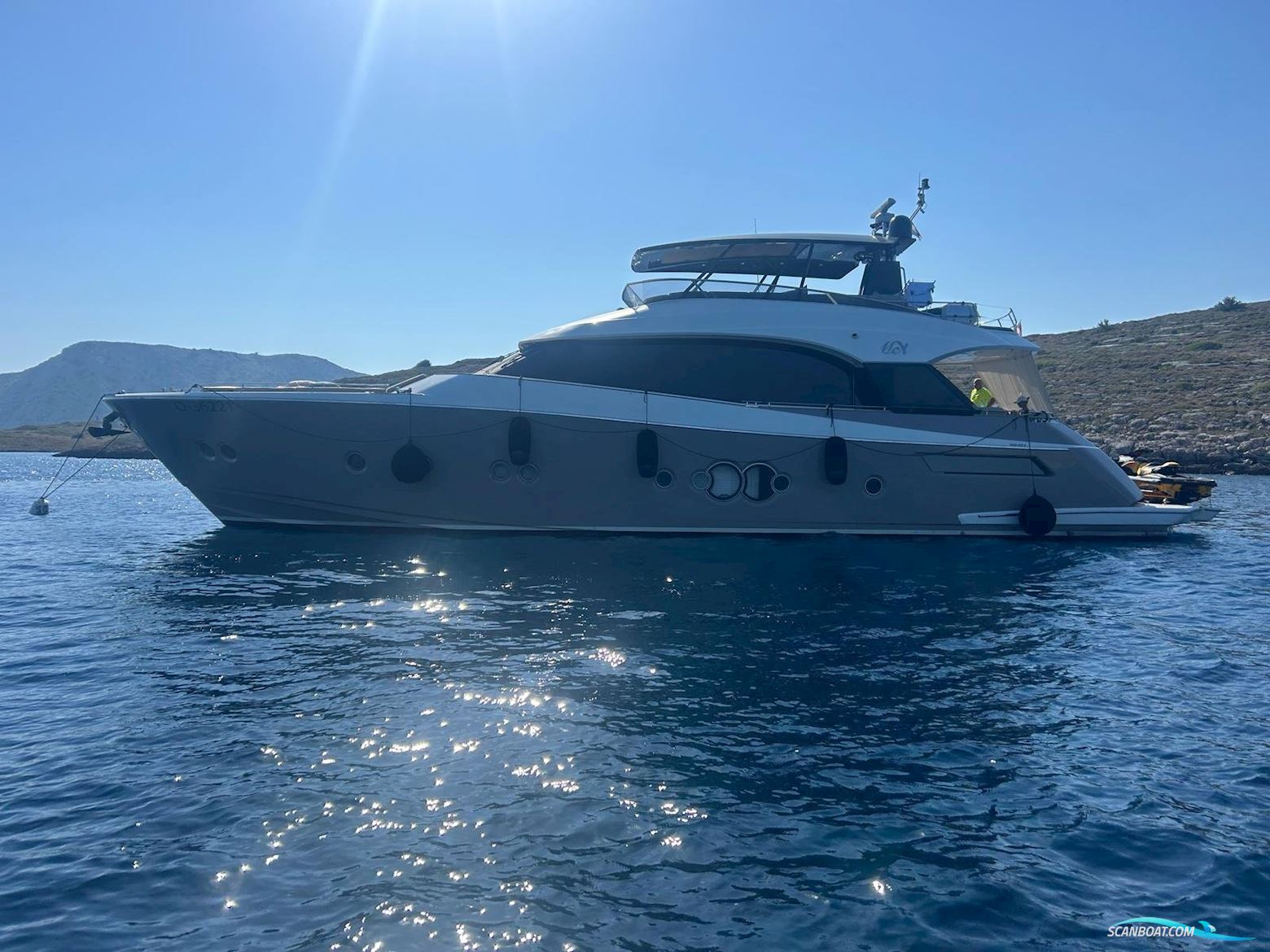 MONTE CARLO 76 FLY - REFIT 2024 Motorboten 2011, met MAN D2862LE443 V12 motor, Kroatië