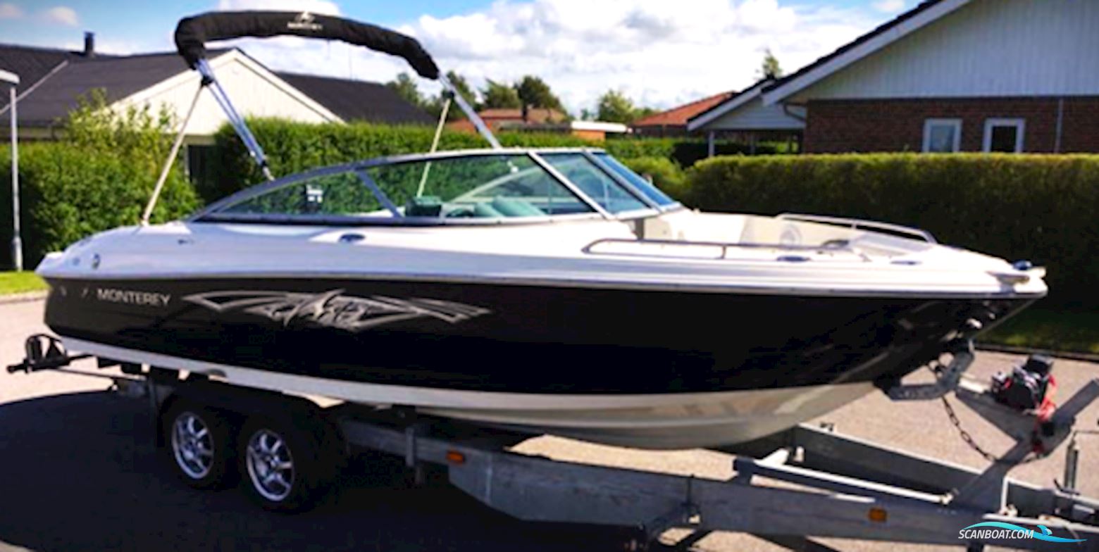 Monterey 194 FS – 2007 – Volvo Penta 4,3L – inkl. trailer – 315 timer – flot stand