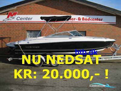 Monterey 194FS m/Volvo Penta 4,3L og trailer - NU NEDSAT KR.: 20.000,- ! Motorboten 2008, met Volvo Penta motor, Denemarken