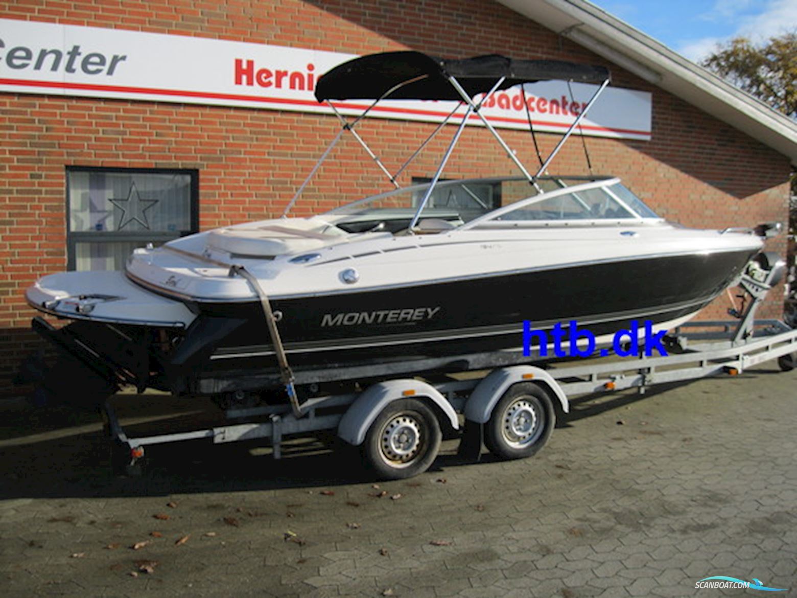 Monterey 194FS m/Volvo Penta 4,3L og trailer - NU NEDSAT KR.: 20.000,- !