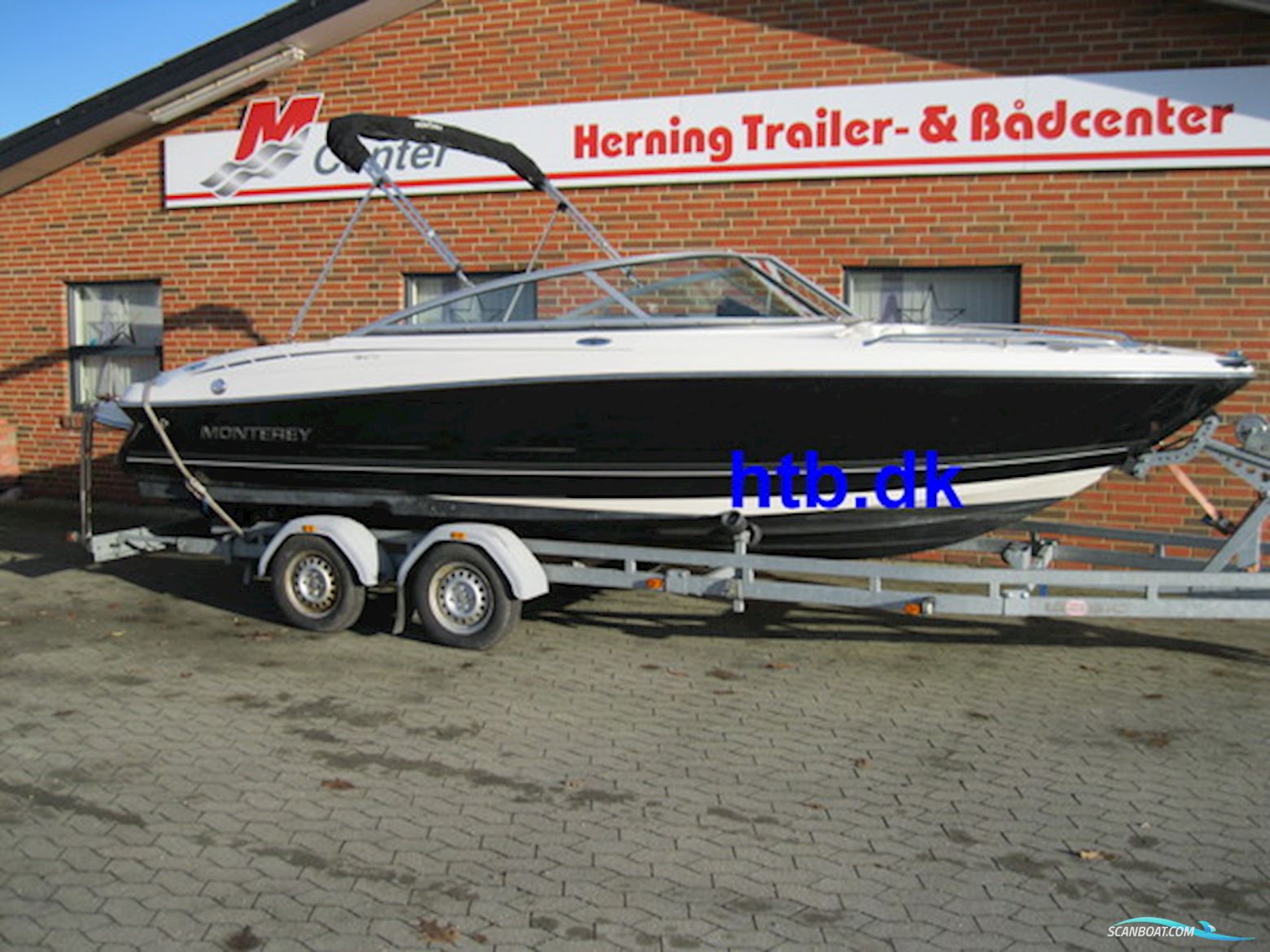 Monterey 194FS m/Volvo Penta 4,3L og trailer - NU NEDSAT KR.: 20.000,- !