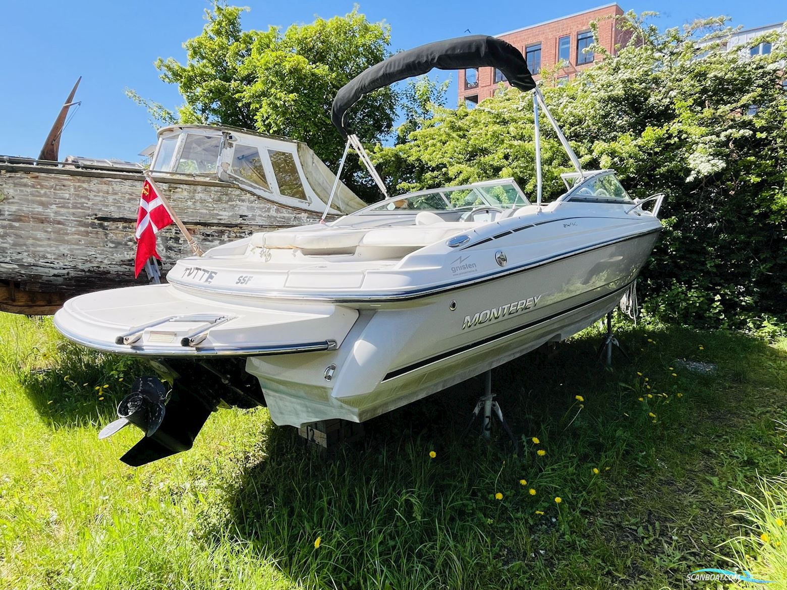 Monterey 214 FS Motorboten 2008, met Mercruiser 1.7 Liter 120 HK Diesel motor, Denemarken