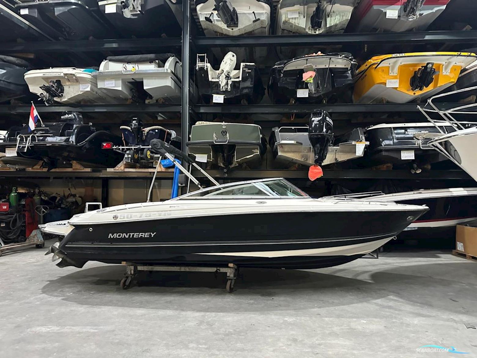 Monterey 214FS Bowrider Motorboten 2008, met Volvo Penta motor, The Netherlands