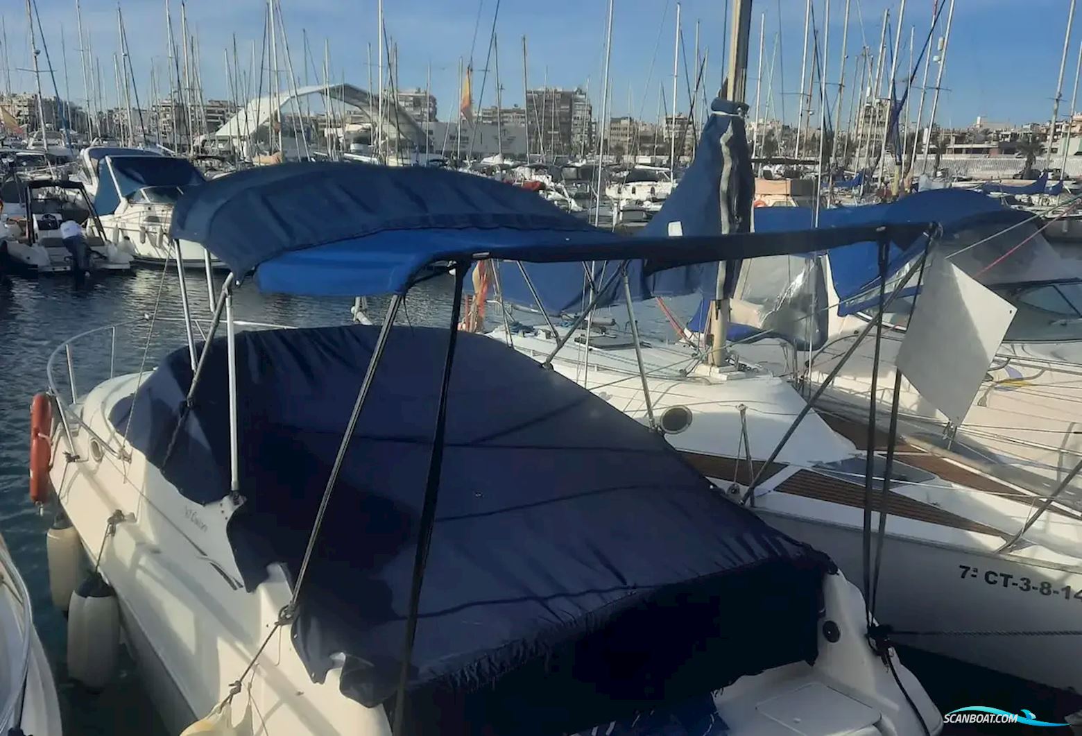 Monterey 242 Cruiser Motorboten 2002, met Mercruiser motor, Spain