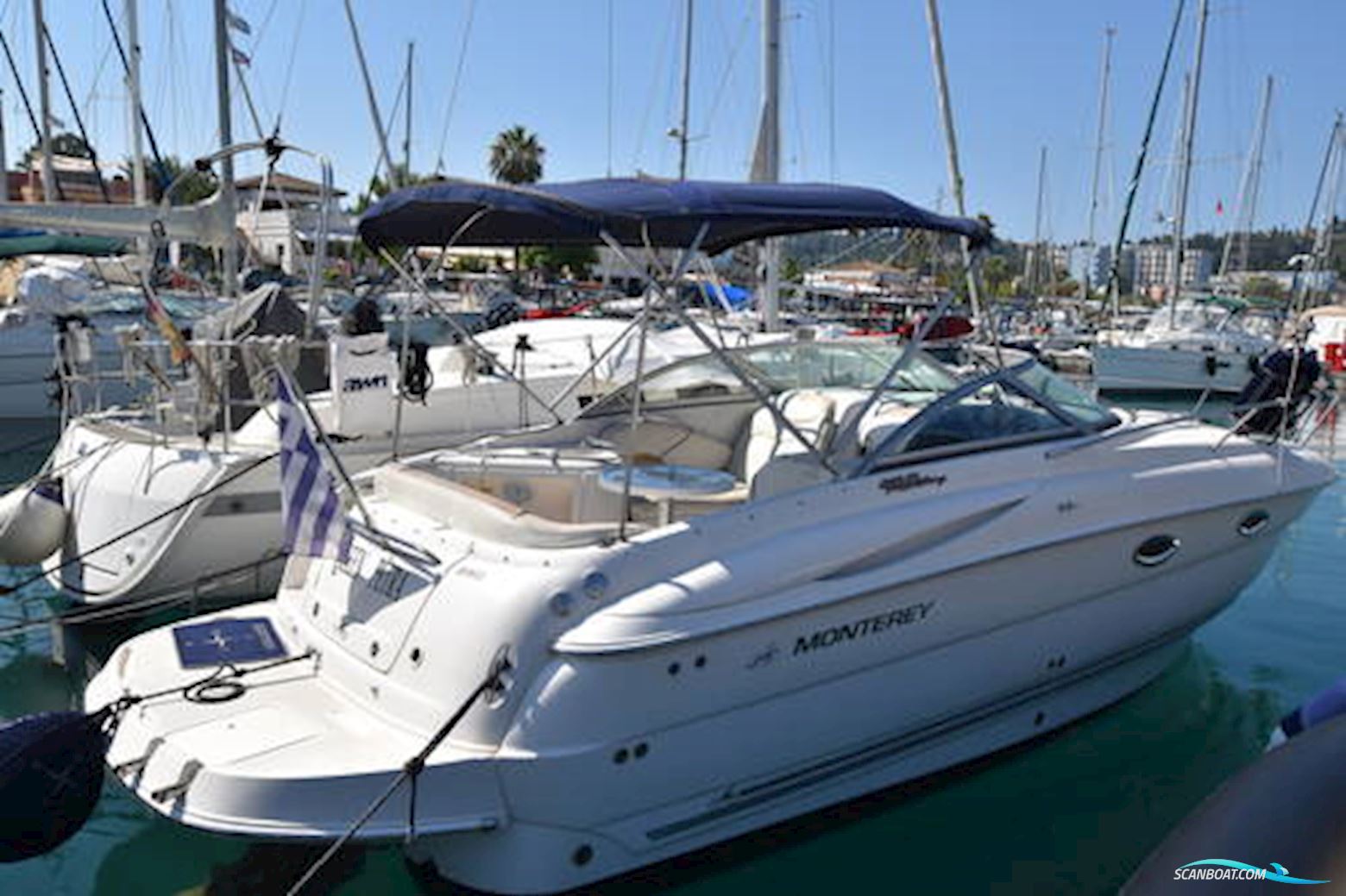 Monterey 250 cr Motorboten 2006, met Mercruser Bravo 111 motor, Griekenland