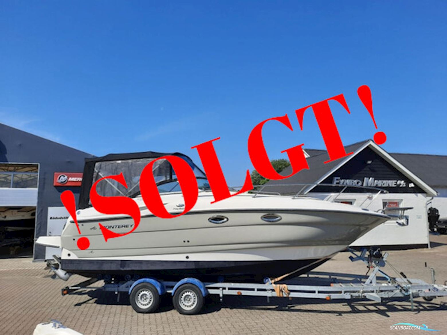 Monterey 275 CR...Solgt Motorboten 2009, met Volvo Penta motor, Denemarken
