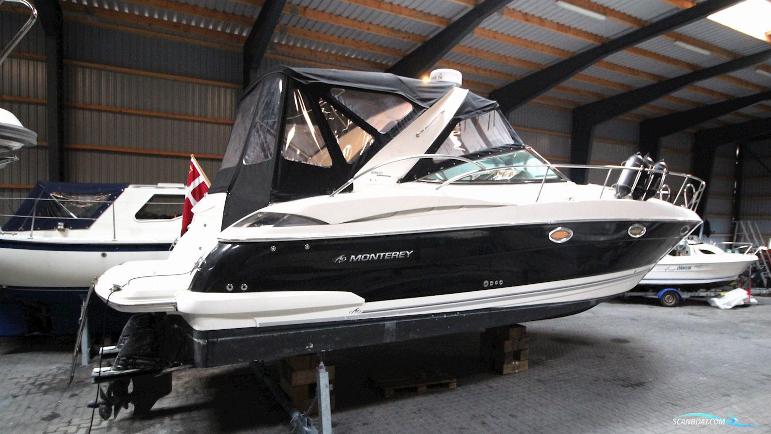 Monterey 350 / 370 Yacht Motorboten 2007, met Volvo Penta motor, Denemarken