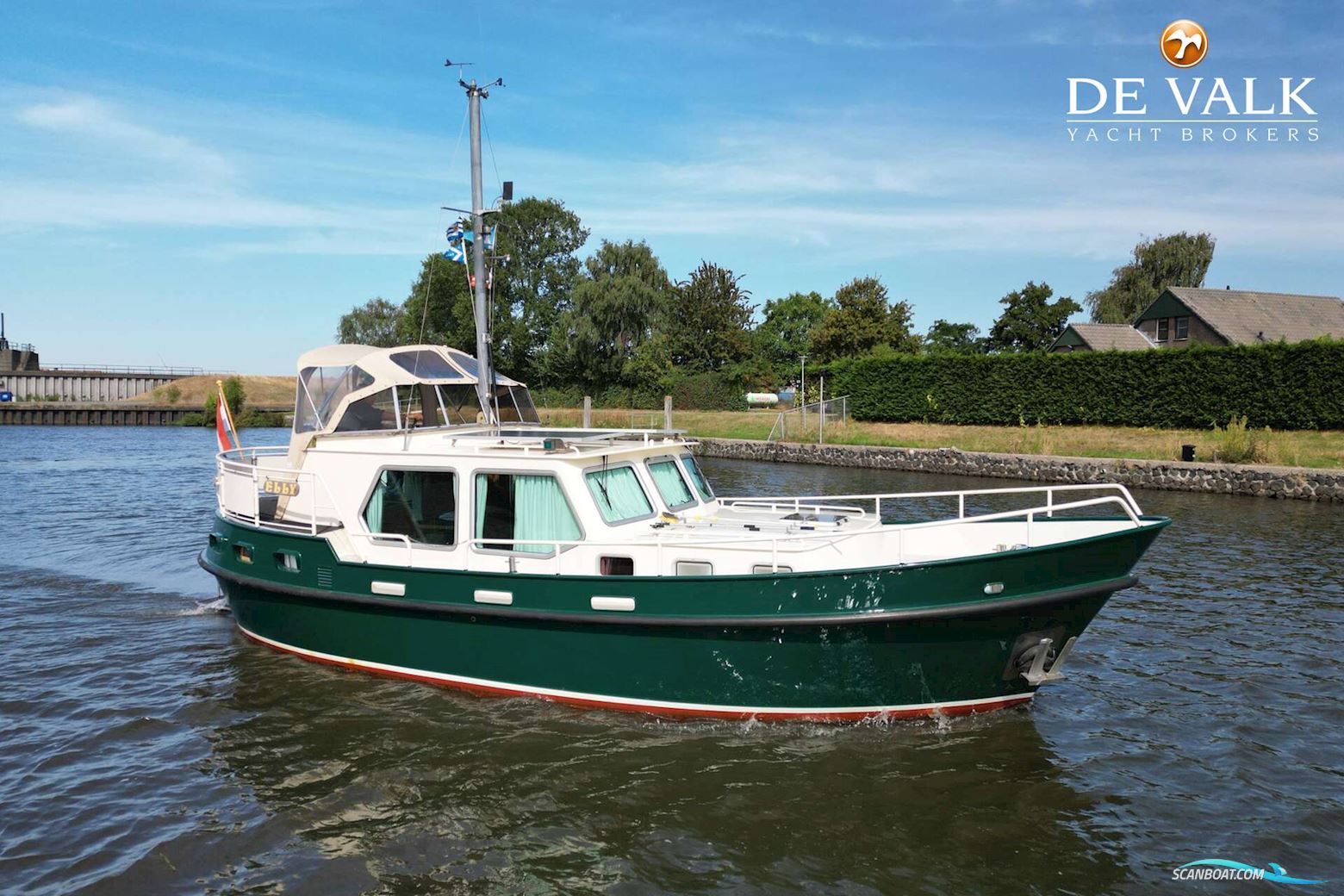 Monty Bank 10.50 Motorboten 1996, met Daf motor, The Netherlands