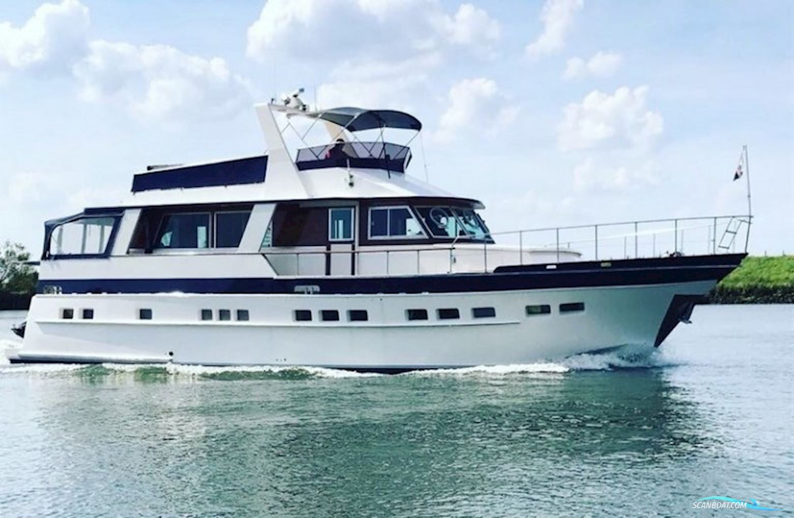 Motor Yacht Muller Kruiser 62 FB Motorboten 1980, met Mercedes motor, The Netherlands