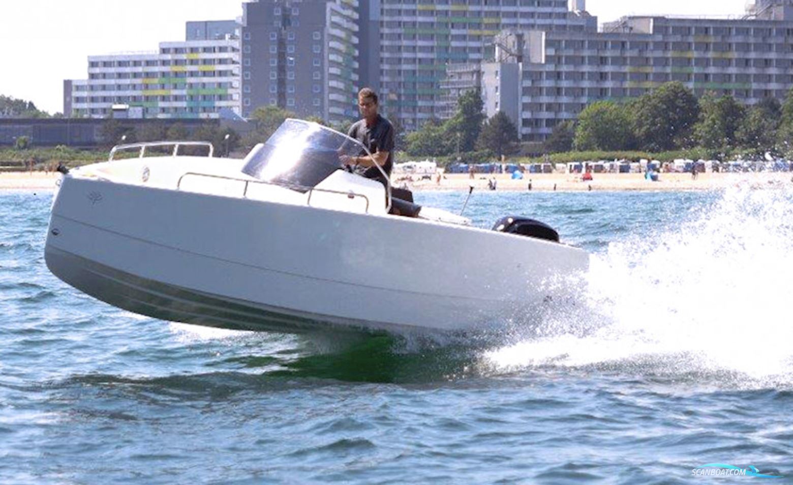 Motorboot - Nuva M6 open Motorboten 2019, met Mercury 115 motor, Duitsland