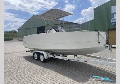 Motorboot - Nuva M6 open Motorboten 2019, met Marcury 115 motor, Duitsland