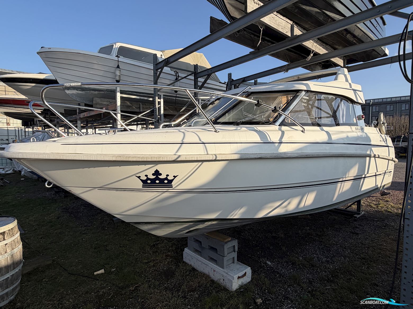 MV-Marin 6600 FC Motorboten 2008, met Suzuki DF150 4 Takt motor, Denemarken