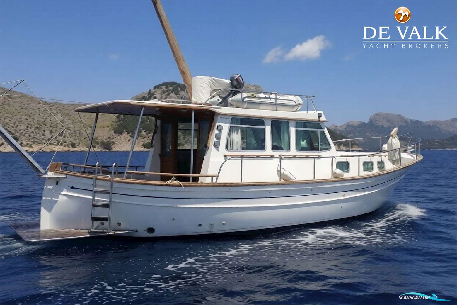 Myabca 42 TR Motorboten 1998, met Volvo motor, France