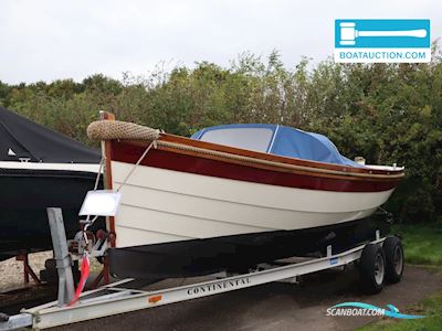 Naarder 725 Spiegelsloep Motorboten 2001, met Volvo Penta motor, The Netherlands