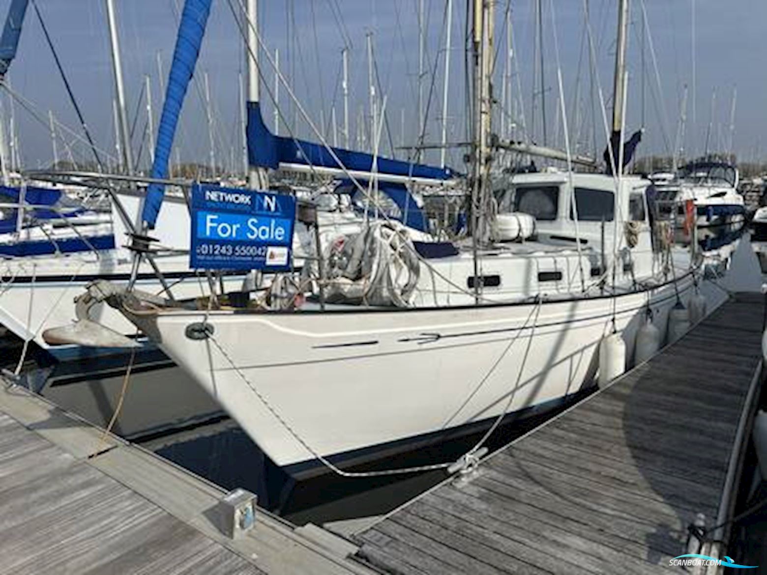 Neptune Neptunian 33 Motorboten 1975, met Perkins 4108 motor, United Kingdom