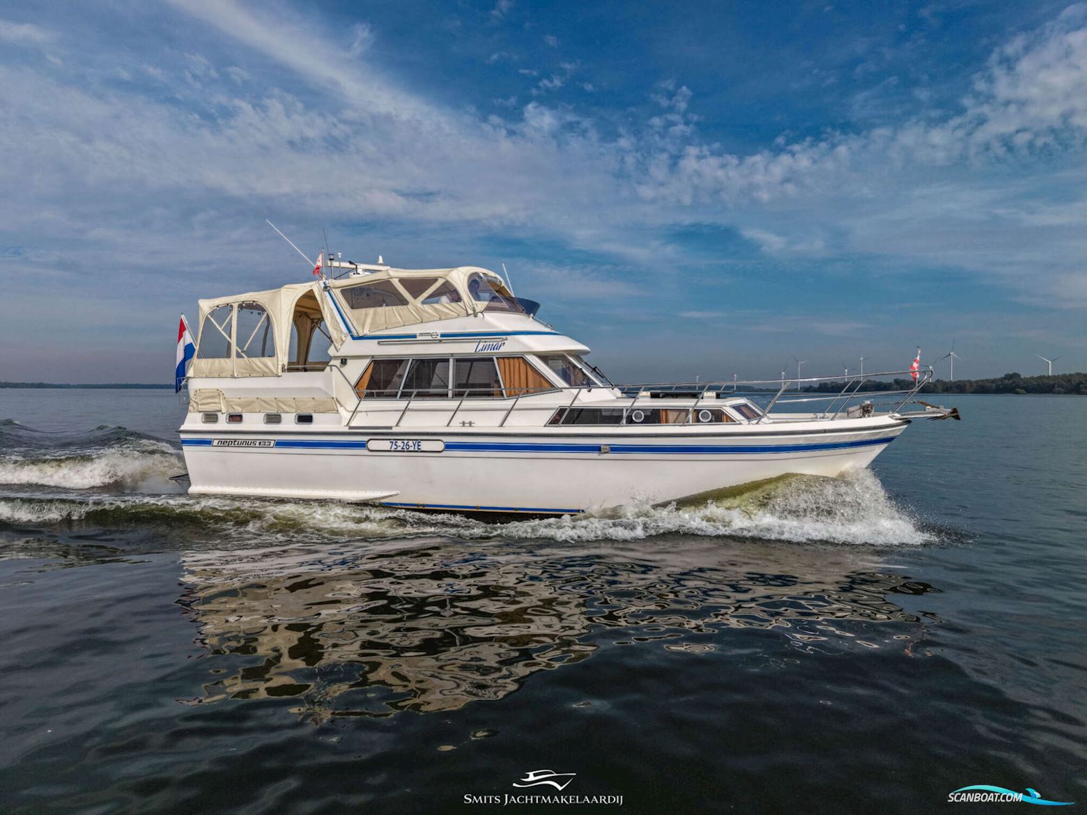 Neptunus 133 Motorboten 1990, met Volvo Penta motor, The Netherlands