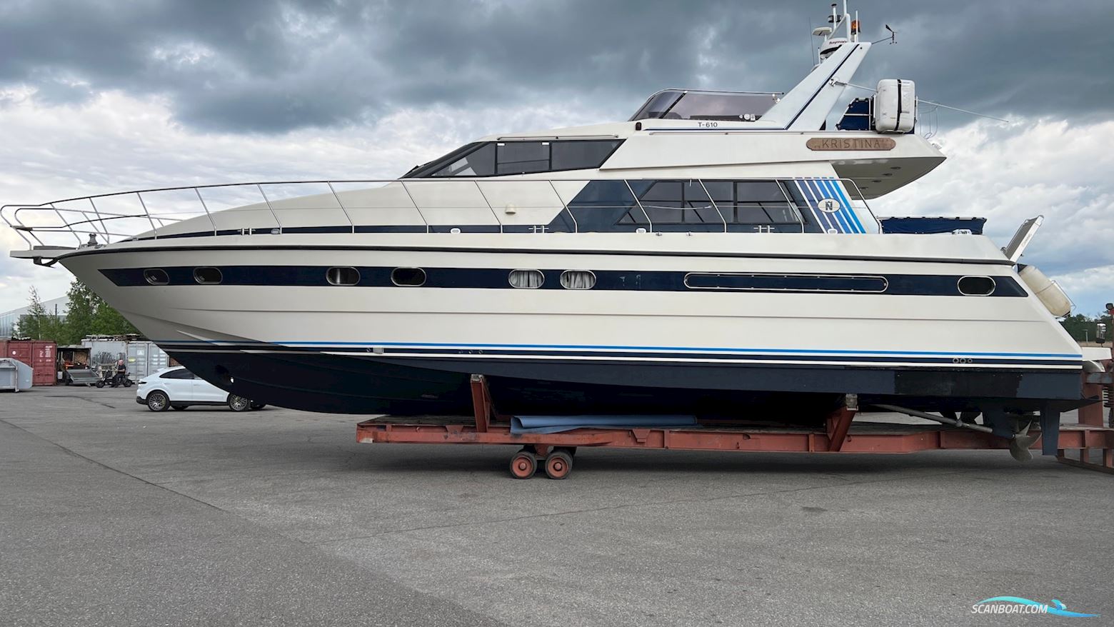 Neptunus 168 Flybridge Motorboten 1991, met HP Man motor, Finland