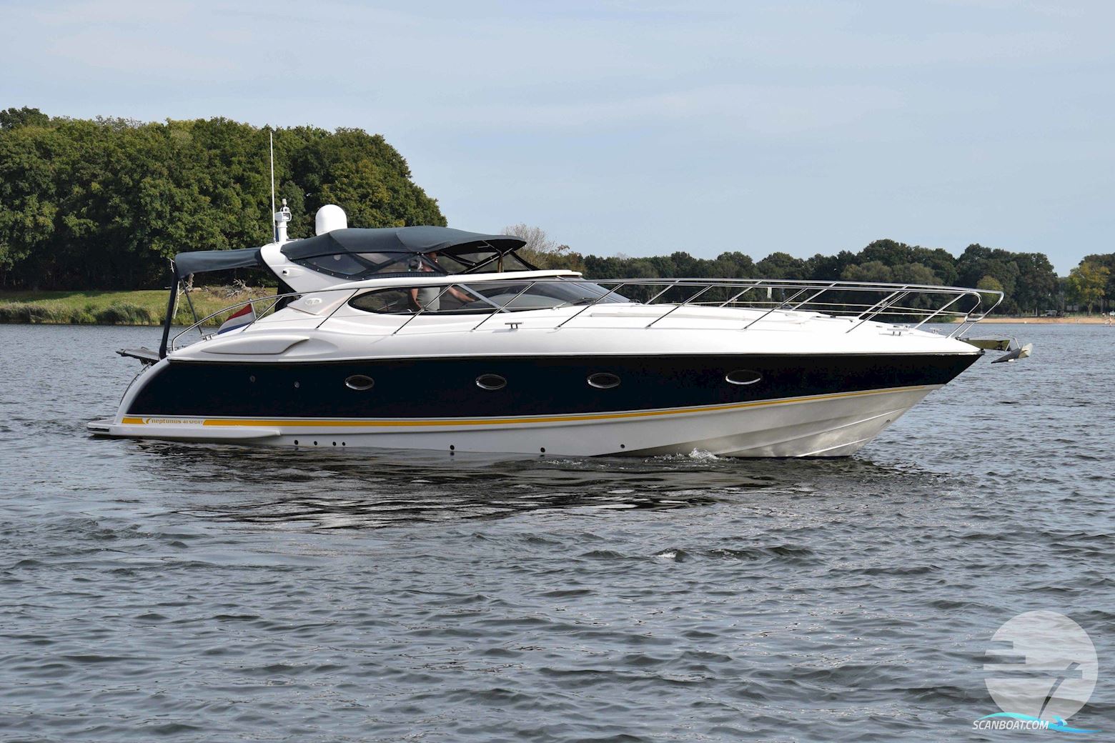 Neptunus 41 Sport Motorboten 2004, met Volvo Penta motor, The Netherlands