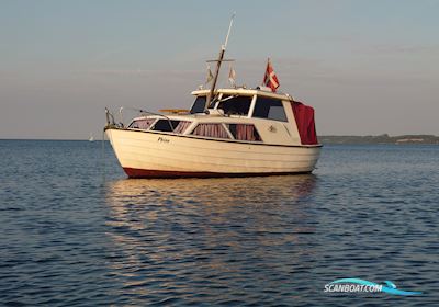 Nidelv 24 Snekke Motorboten 1976, met Beta Marine 20 motor, Denemarken