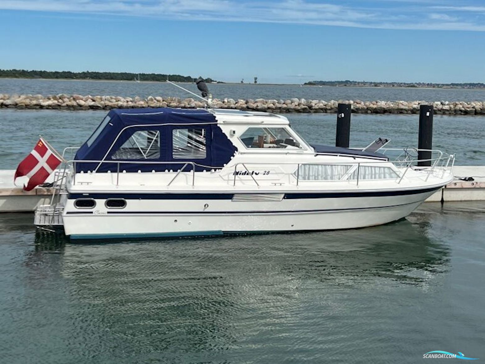 Nidelv 28 Classic HT  -  SOLGT/SOLD Motorboten 2000, met Yanmar motor, Denemarken