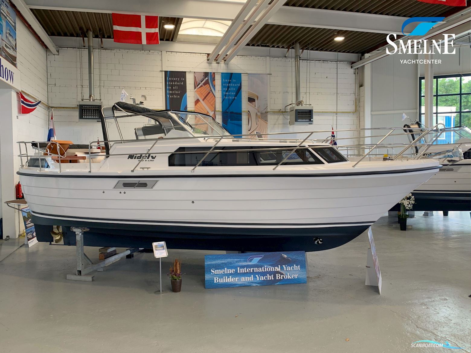Nidelv 950 S-line Motorboten 2023, met Yanmar, 4JH110 motor, The Netherlands
