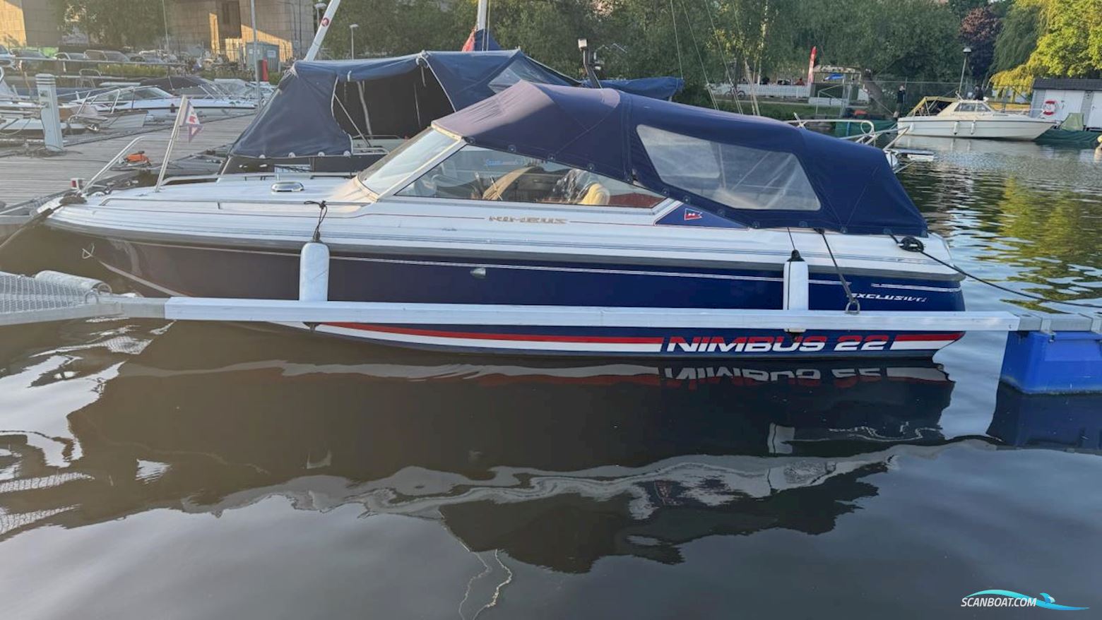 Nimbus 22 DC Exclusive Motorboten 1989, met Volvo Penta motor, Sweden
