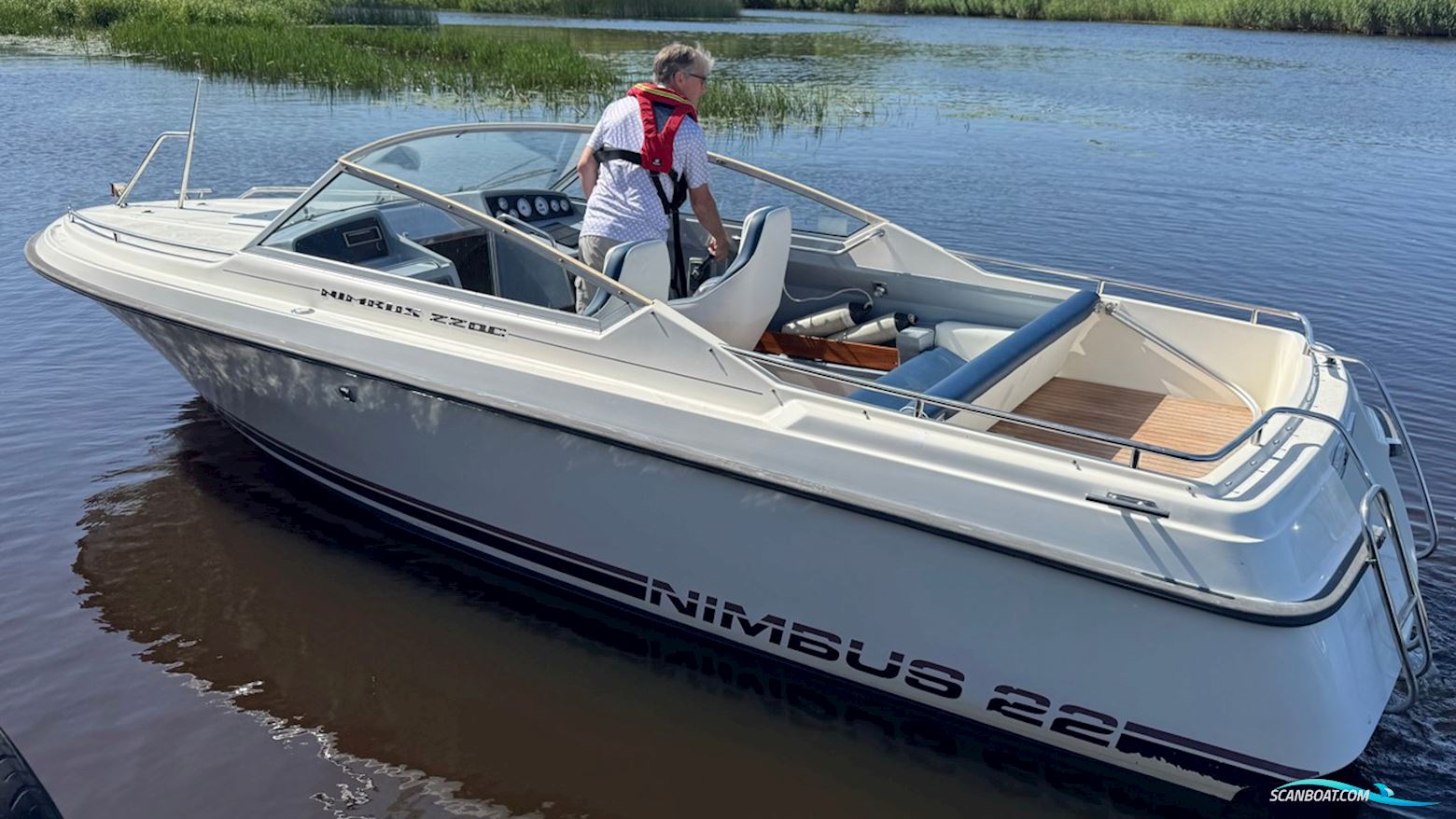 NIMBUS 22 DC Motorboten 1990, met Volvo Penta motor, Sweden