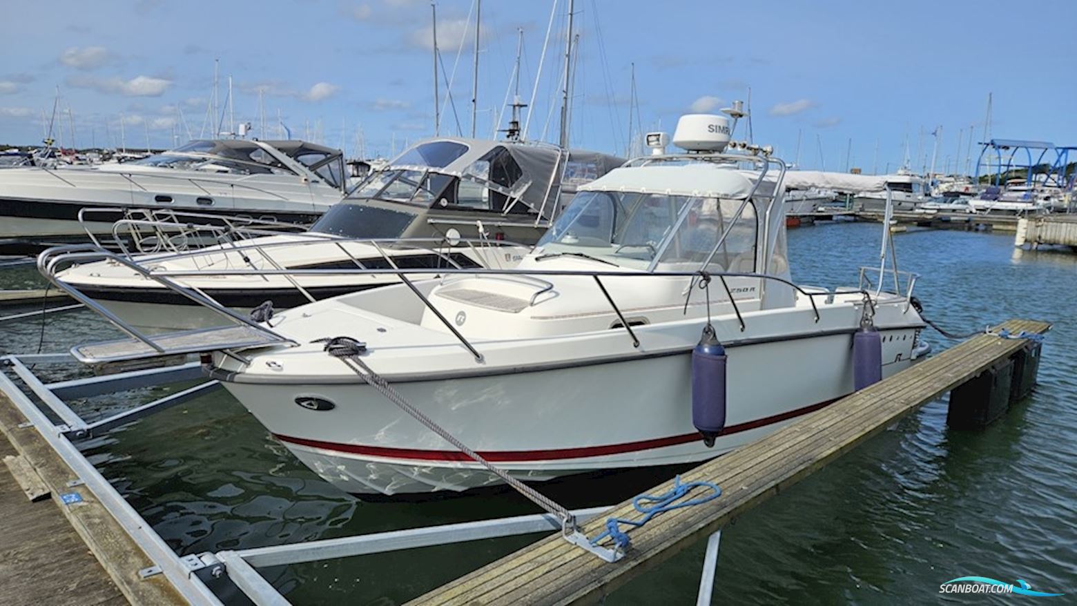 Nimbus 250 Nova R Motorboten 2012, met Volvo Penta D4-300 motor, Sweden