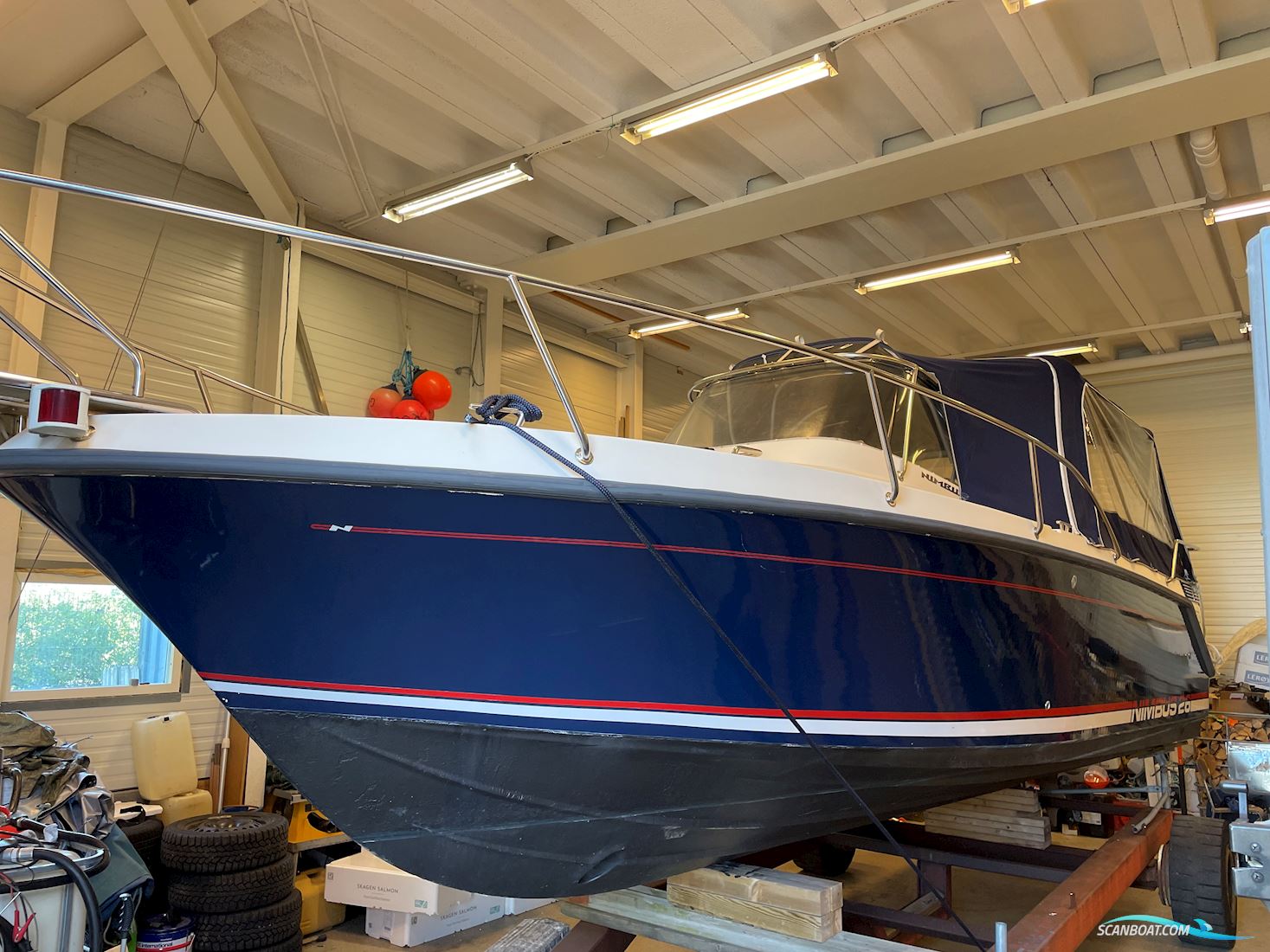 Nimbus 26 Nova Motorboten 1996, met Ad41 motor, Sweden