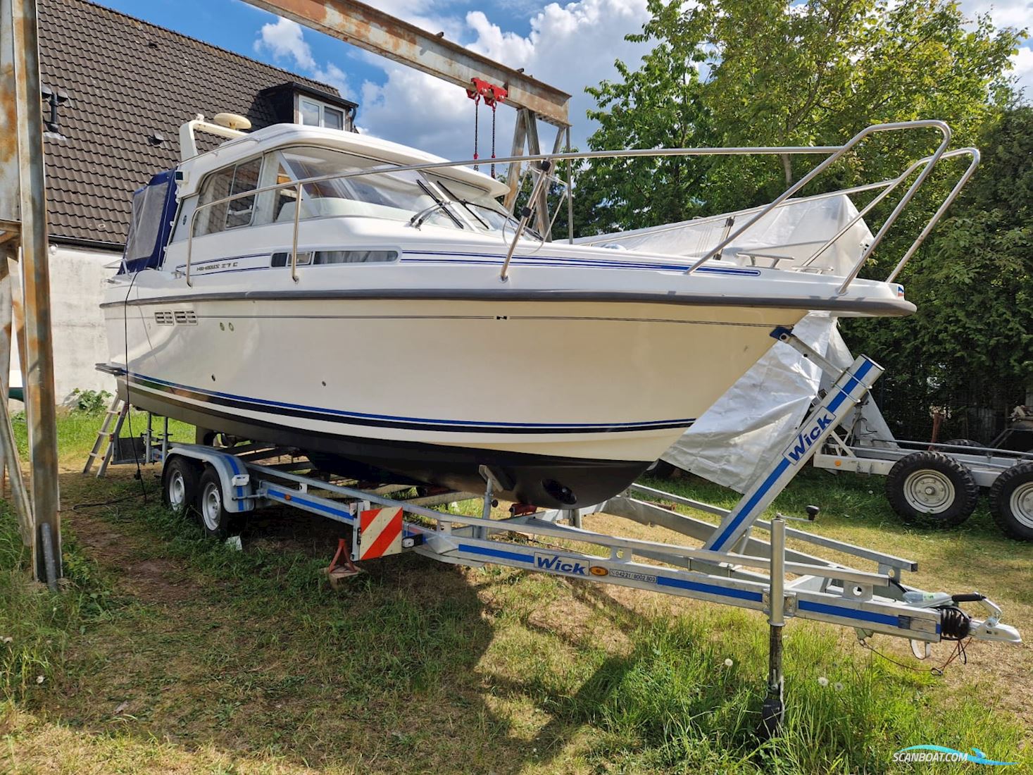 Nimbus 27 Coupe Motorboten 1995, met Volvo Penta Tamd31P motor, Duitsland
