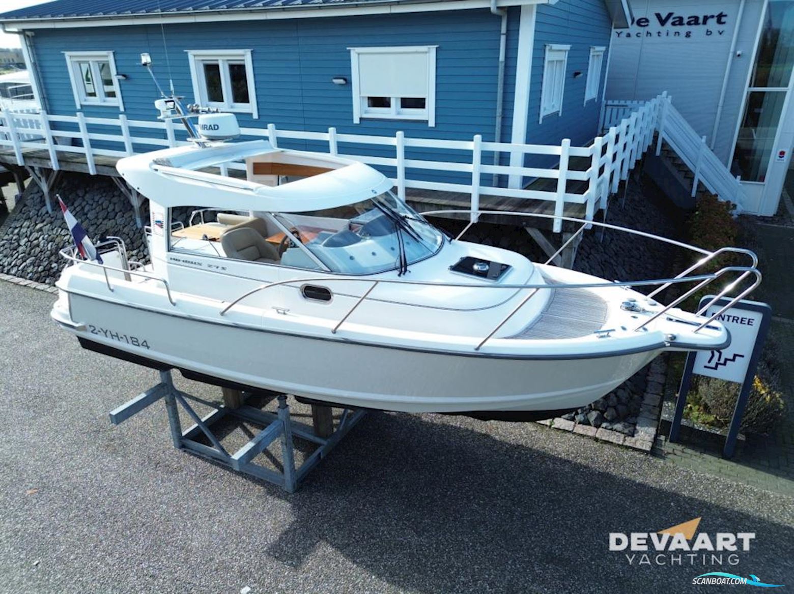 Nimbus 27 Nova S HT Motorboten 2012, met Volvo Penta D4 motor, The Netherlands