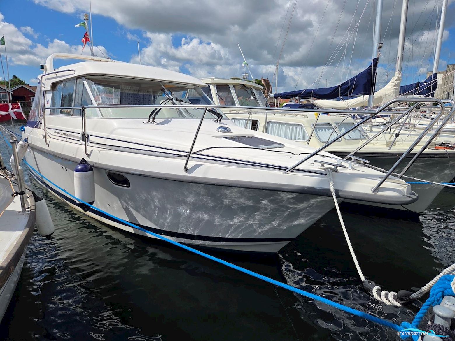 Nimbus 280 Coupe Motorboten 1998, met Volvo Penta motor, Denemarken