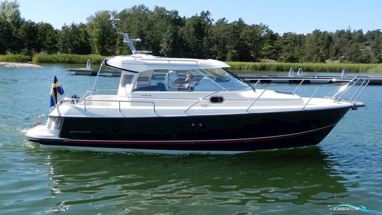 Nimbus 30 S HT Motorboten 2008, met  Volvo Penta motor, Sweden