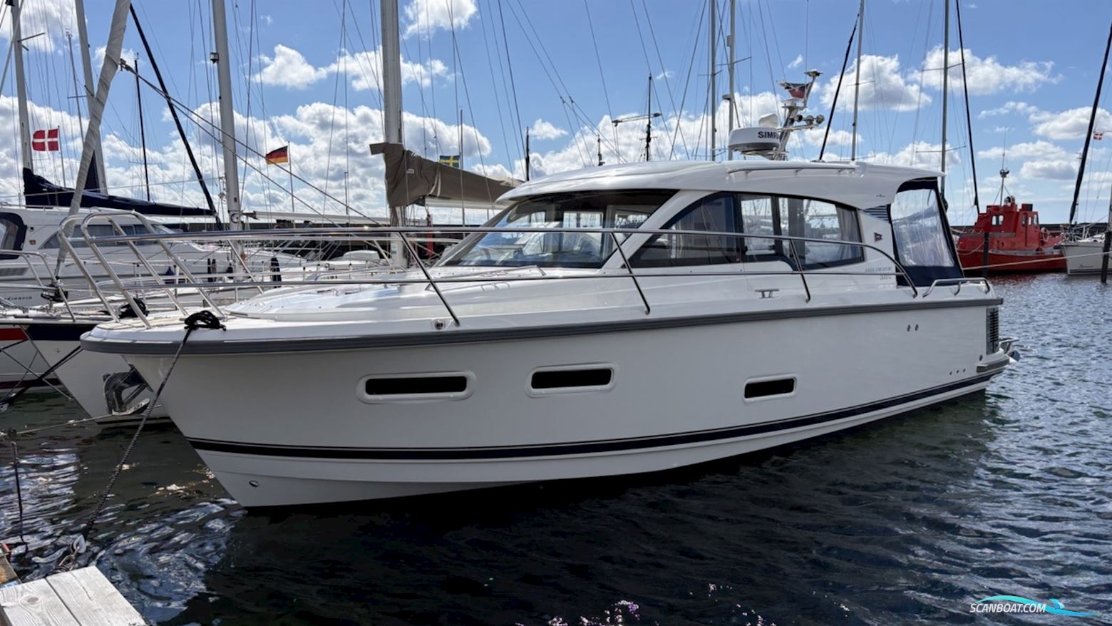 Nimbus 305 Coupe  Motorboten 2022, met Volvo Penta motor, Denemarken