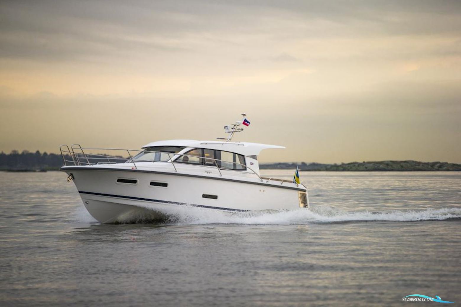 Nimbus 305 Coupé Motorboten 2023, met Volvo Penta D3 motor, Denemarken