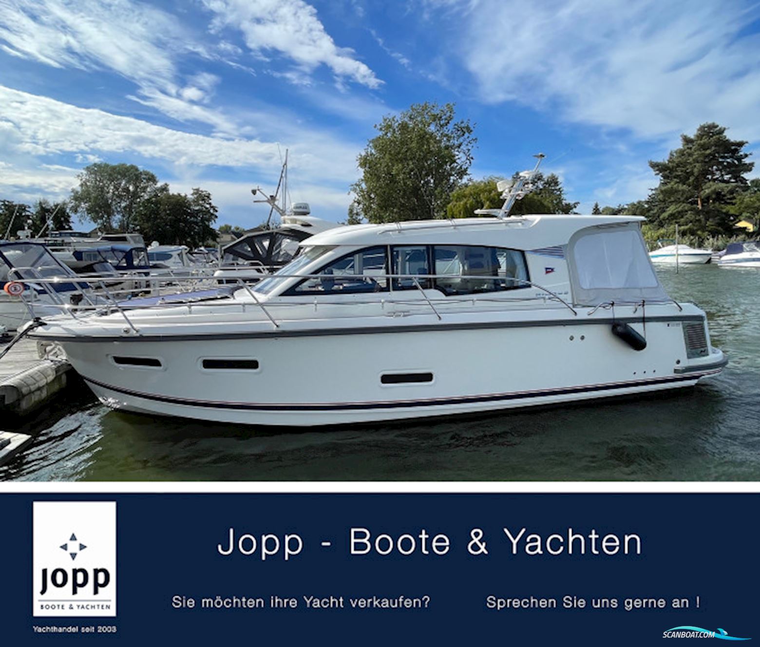 Nimbus 305 Coupé Motorboten 2016, met  Volvo Penta 1x D3-220 PS motor, Duitsland