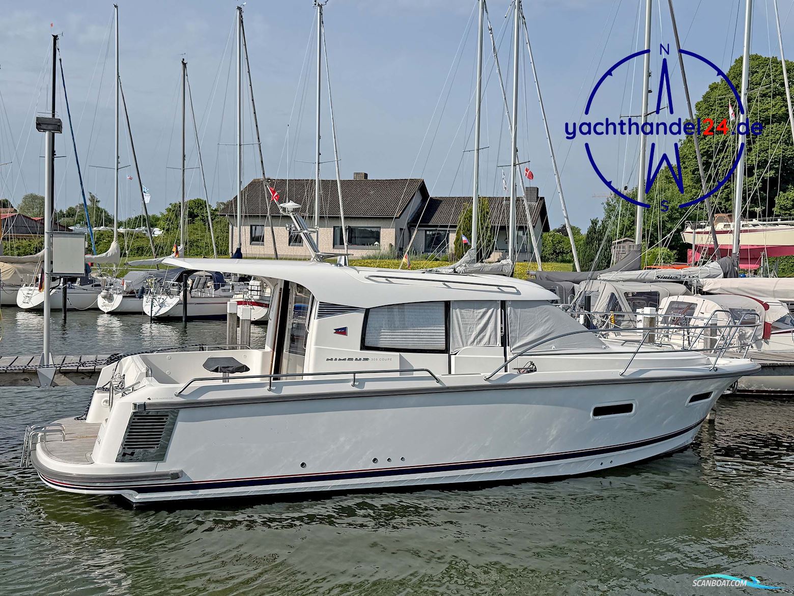 Nimbus 305 Coupé Motorboten 2018, met Volvo Penta motor, Duitsland