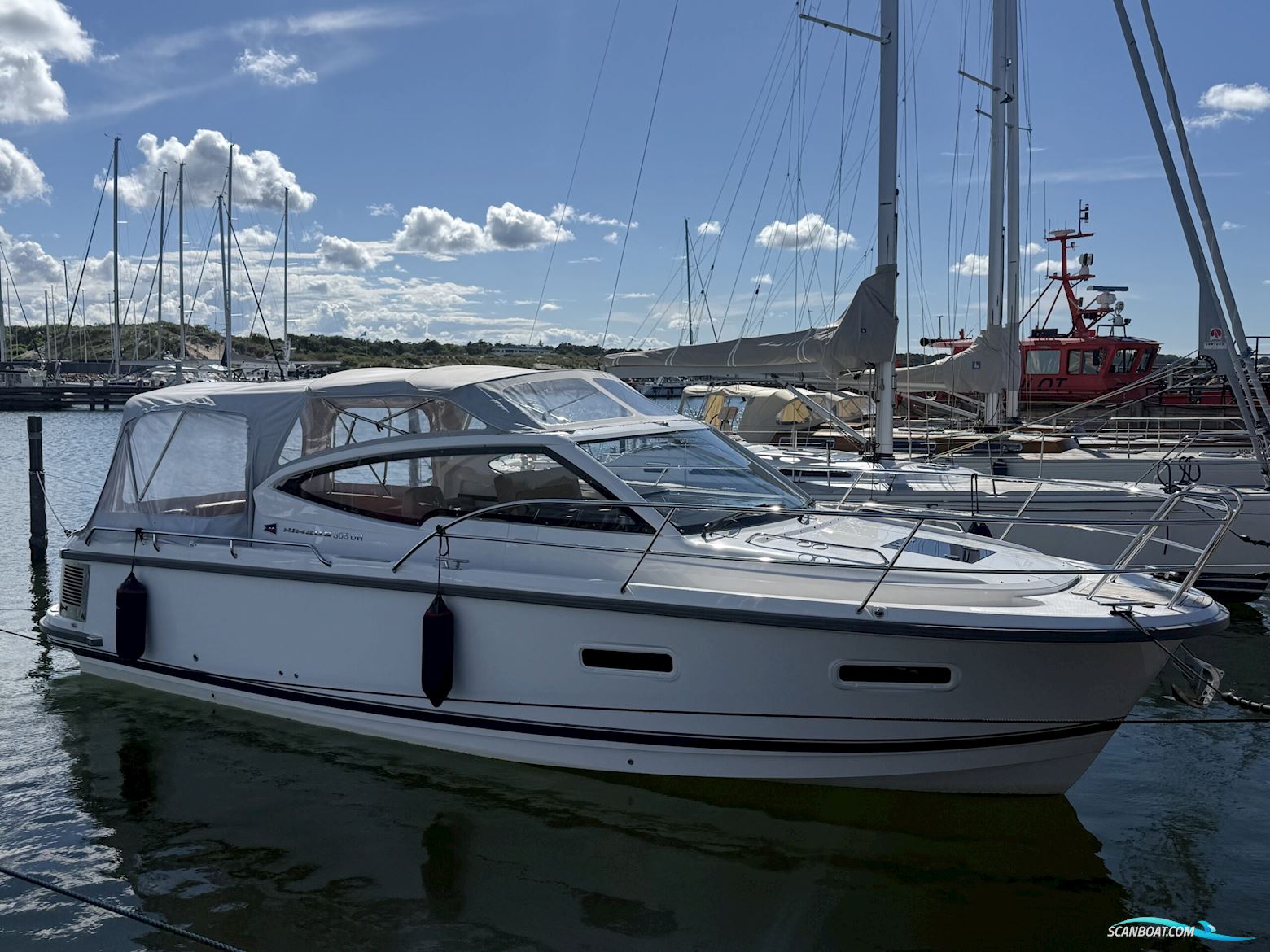 Nimbus 305 Drophead. Som ny. Motorboten 2022, met Volvo Penta motor, Denemarken