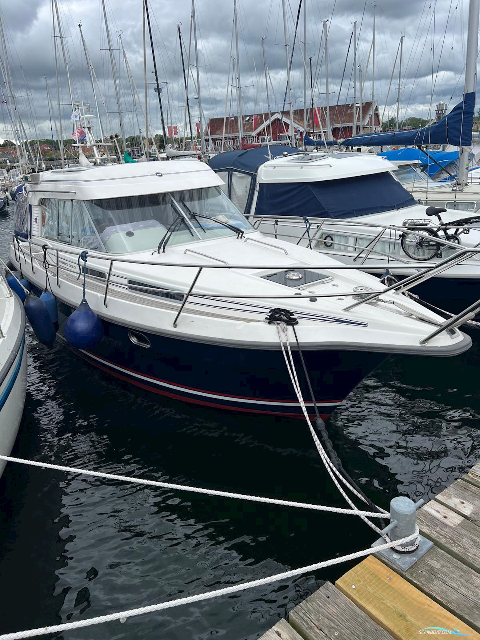 Nimbus 320 Coupé Motorboten 2005, met Volvo Penta D4 motor, Duitsland