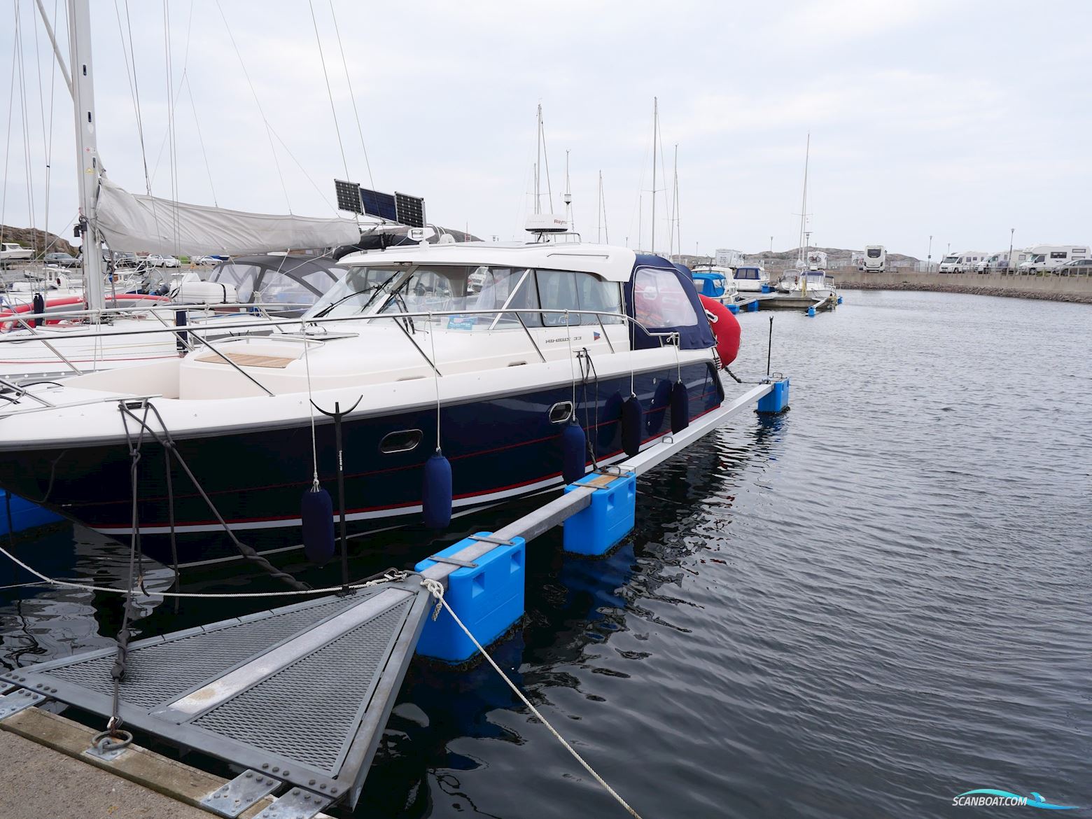 Nimbus 33 Nova Coupe Motorboten 2002, met Volvo Penta 2 st D4 300 motor, Sweden