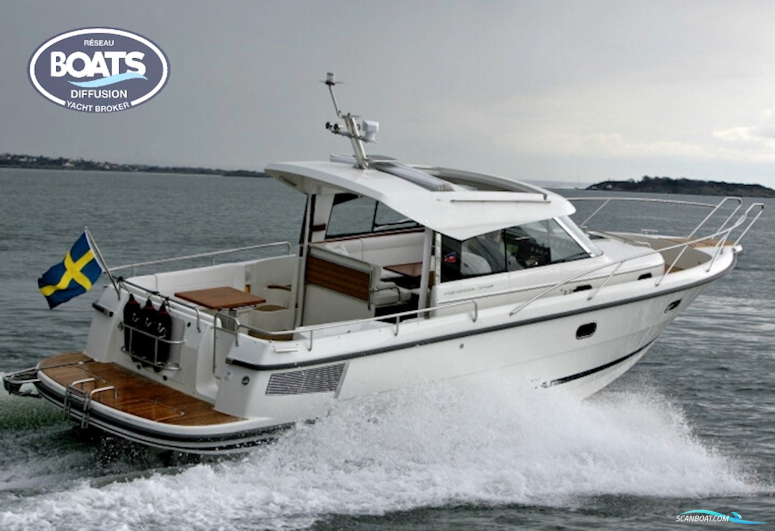 Nimbus 34 Motorboten 2012, met Volvo Penta motor, France