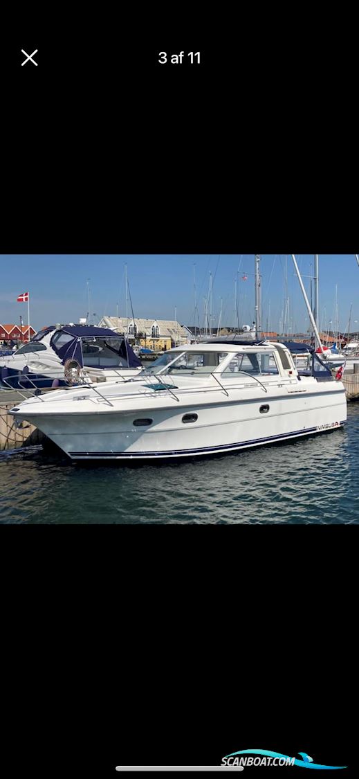 Nimbus 3400 Europa Motorboten 1992, met Volvo Penta Tamd 41 B motor, Denemarken