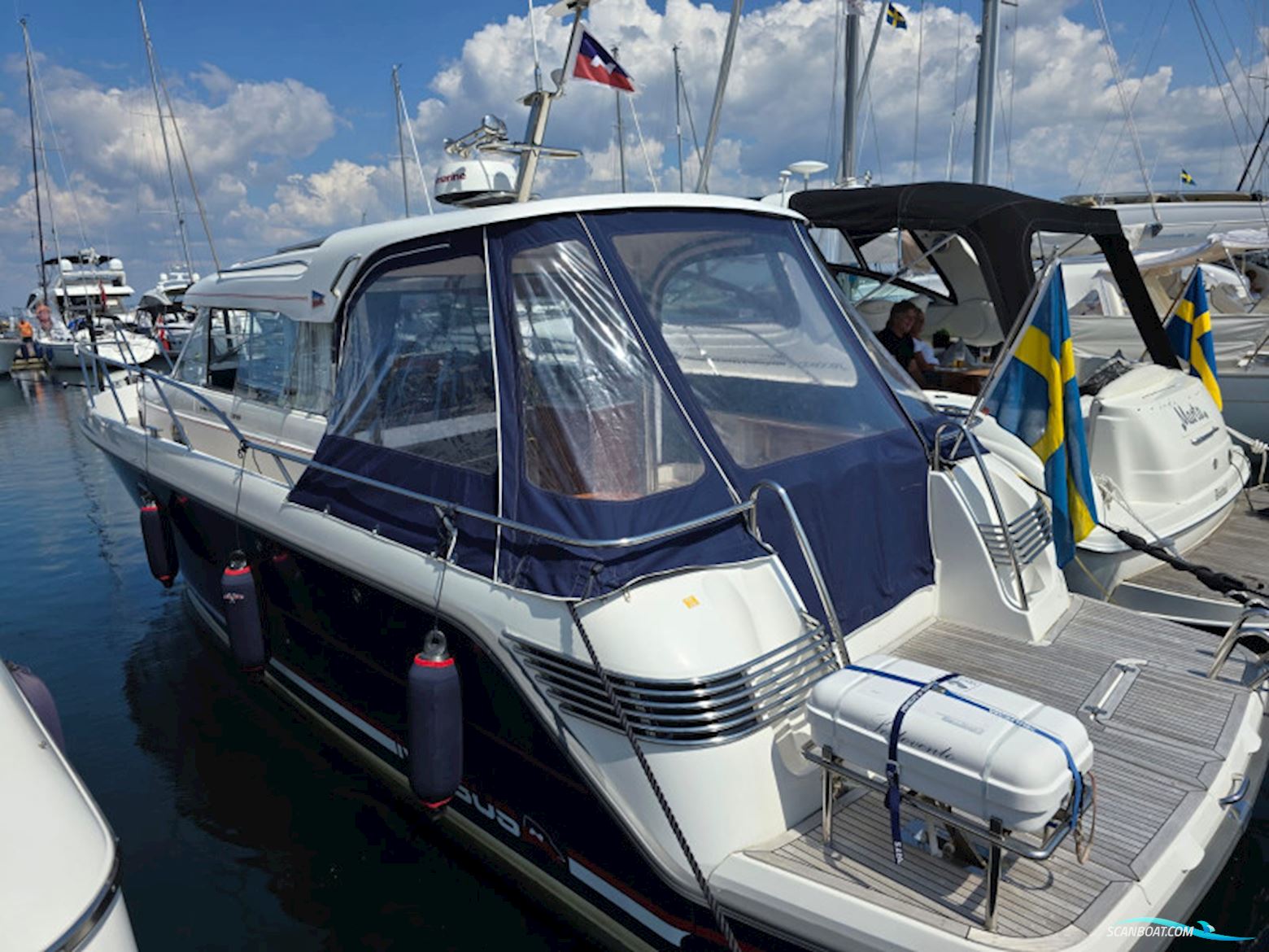 Nimbus 35 Nova Coupé Motorboten 2006, met Volvo Penta D4-260 motor, Sweden