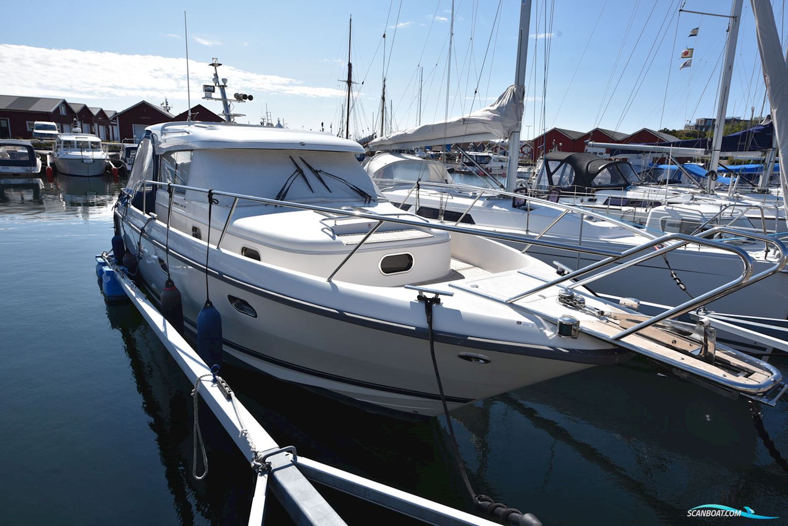 Nimbus 35 Nova Coupé Motorboten 2008, met Volvo Penta 2xD4-260hk motor, Sweden