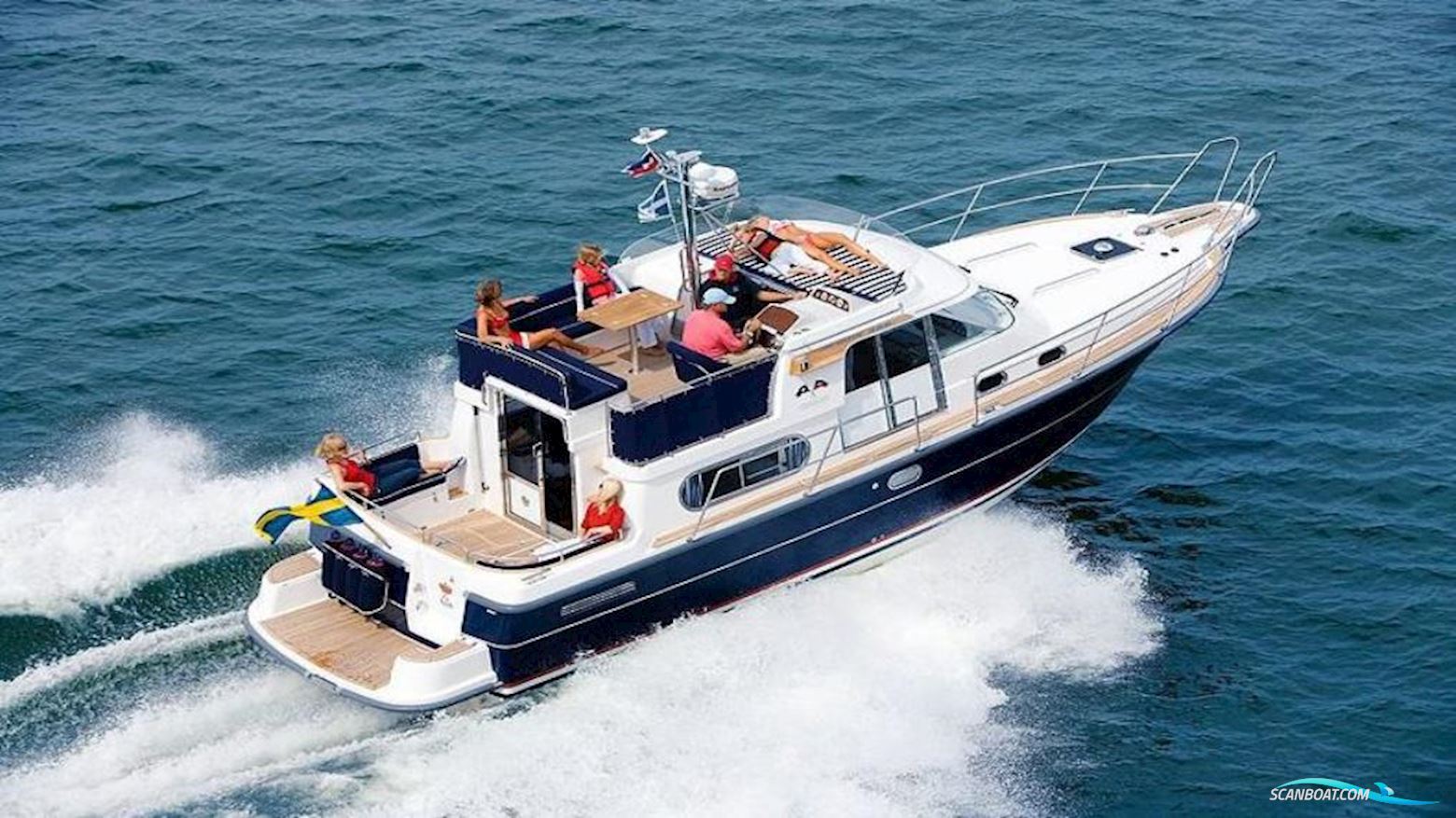 Nimbus 380 Commander Motorboten 2007, met Volvo Penta motor, Sweden