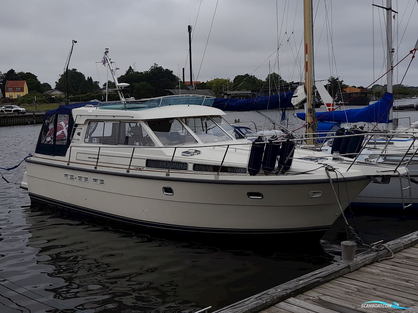 Nimbus 4000 Motorboten 1987, met Volvo Penta Tamd 41A motor, Denemarken