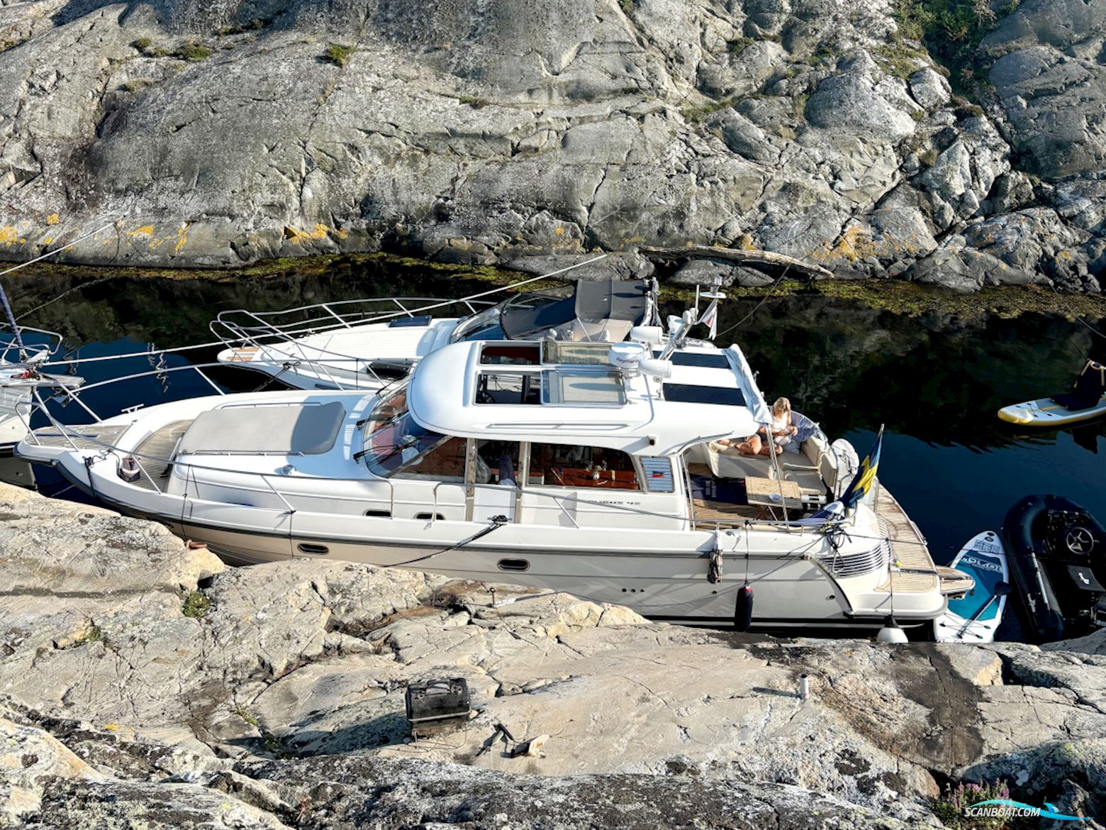 Nimbus 42 Nova 2009 Volvo Penta D6-370 Evc Motorboten 2009, met Volvo Penta D6-370 motor, Sweden