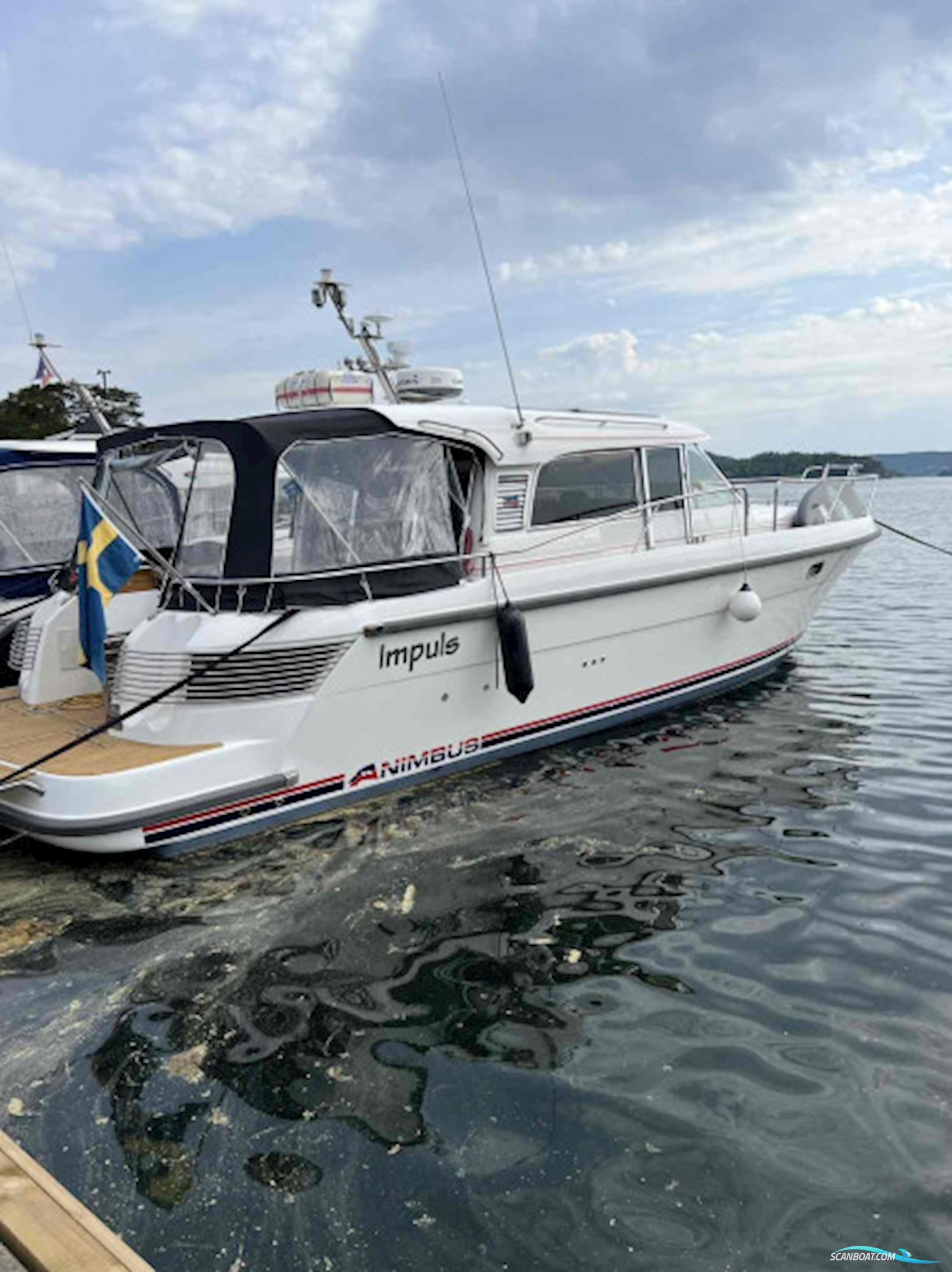 Nimbus 42 Nova Coupé Motorboten 2006, met Volvo Penta D6 370 Evc motor, Sweden