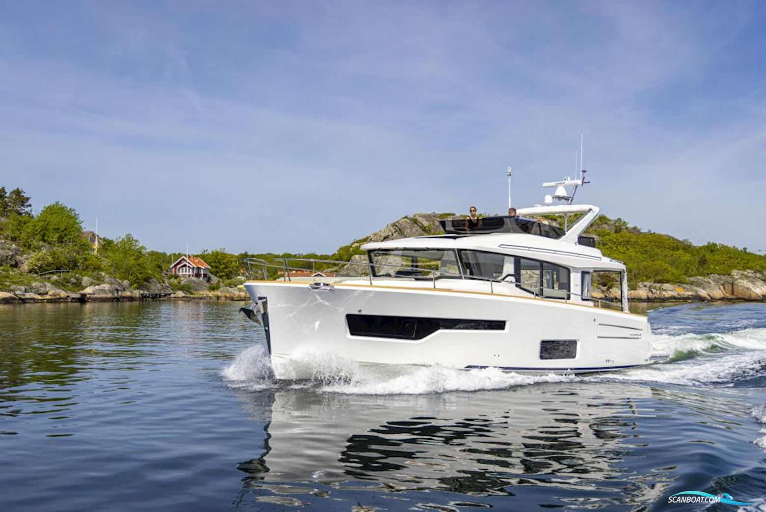Nimbus 495 Flybridge Motorboten 2026, met Volvo Penta motor, Sweden