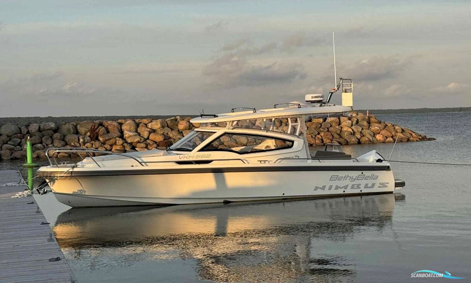 Nimbus W9 T-Top Motorboten 2025, met Mercury motor, Estland